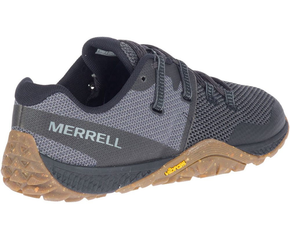 Buty Sportowe Merrell Damskie Czarne - Trail Glove 6 - 623915-QJM